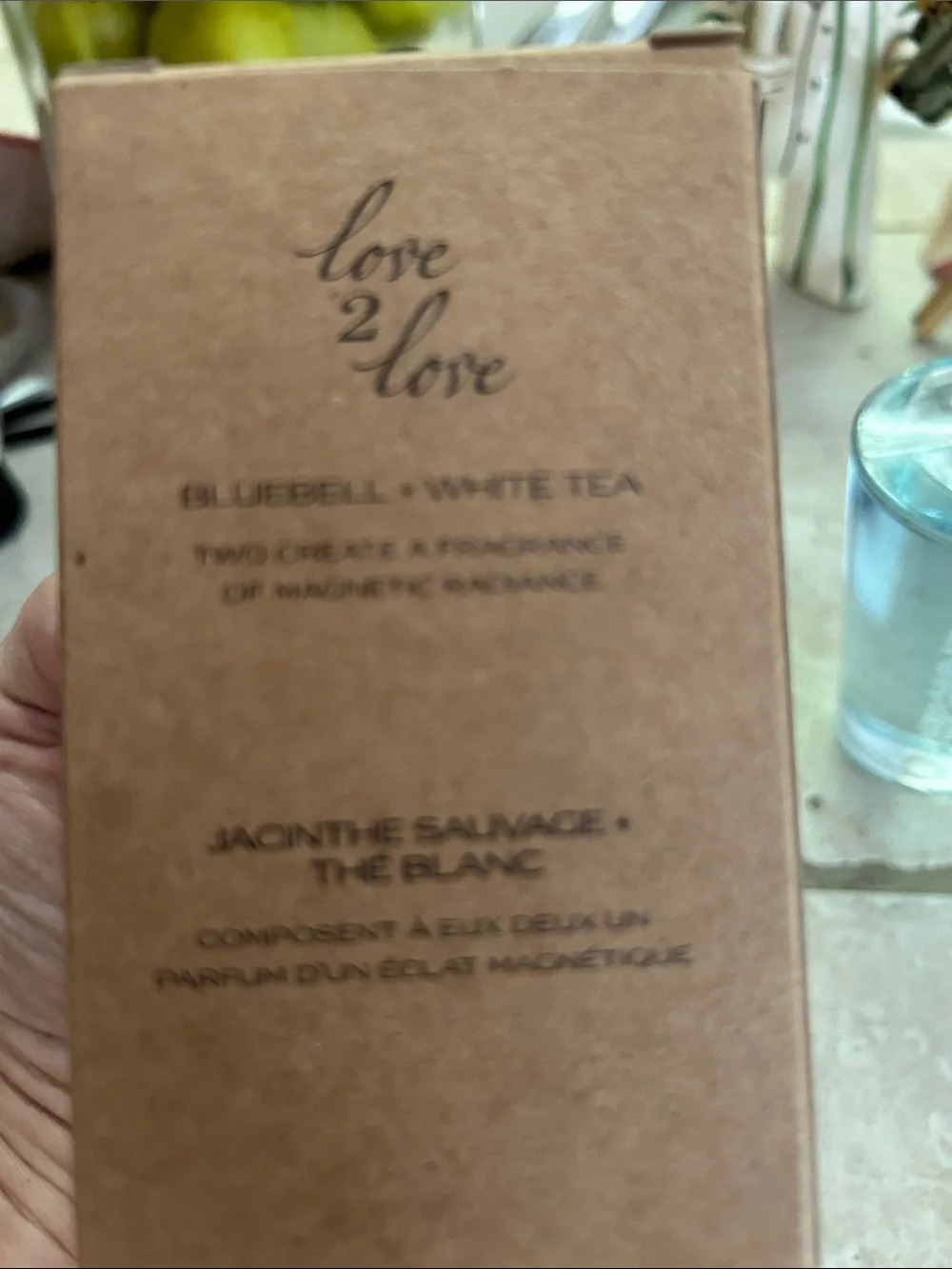 Bluebell & White Tea Setting Spray - Light Blue
